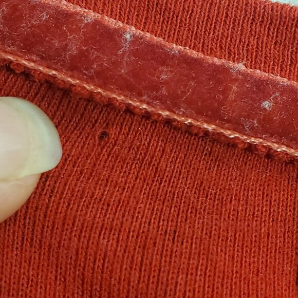 Chaps Womens Long Sleeve Plaid Henley Size 3X Red Lounge Leisure Modest Classic - Picture 9 of 11